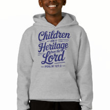 Heritage Pride Kinder Hoodie Design