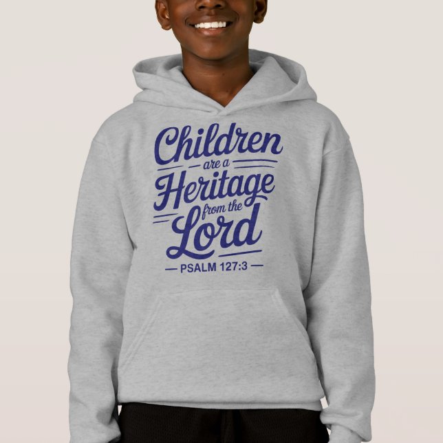 Heritage Pride Kinder Hoodie Design (Vorderseite)