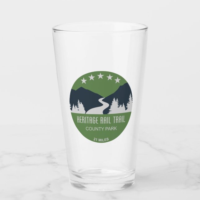 Heritage Rail Trail Landkreis Park Glas (Vorderseite)