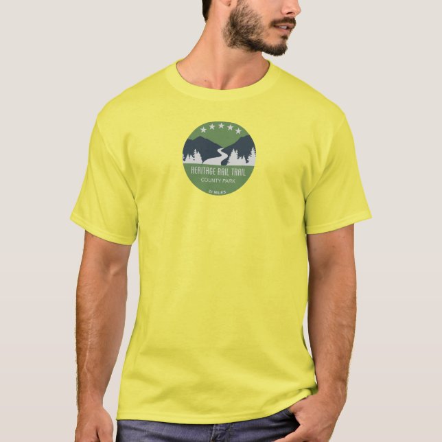 Heritage Rail Trail Landkreis Park T-Shirt (Vorderseite)