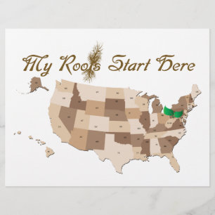 Heritage Roots 2012 Familientreffen Flyer