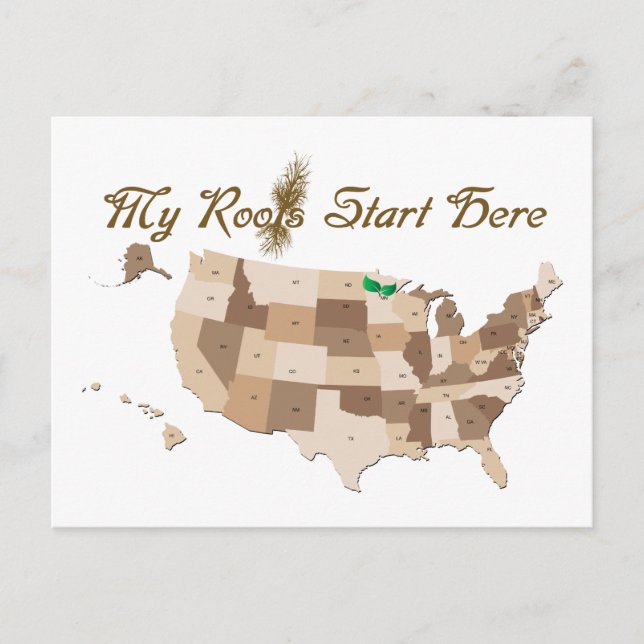 Heritage Roots Postkarte (Vorderseite)