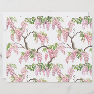 Heritage Vintage-Wisteria-Tapete Chintz Sommer