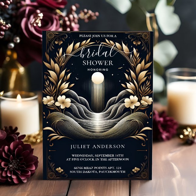 Herkömmliches Brautparty zur Verlängerung der Ehe Einladung (Von Creator hochgeladen)