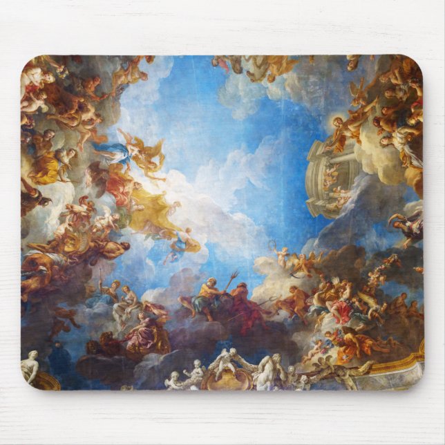 Herkules Deckenmalerei im Schloss Versailles Mousepad (Vorne)