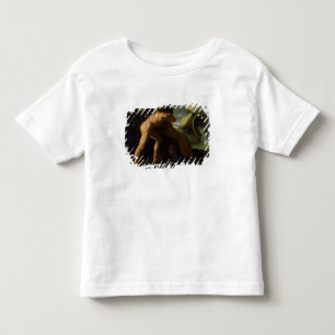Herkules, der mit dem Nemean Löwe kämpft Kleinkind T-shirt
