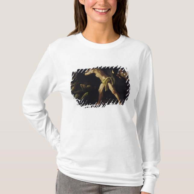 Herkules, der mit der Lernaean Hydra kämpft T-Shirt (Vorderseite)