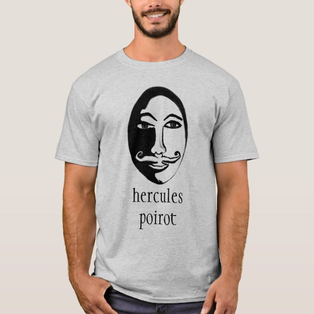 Herkules Poirot T-Shirt (Vorderseite)