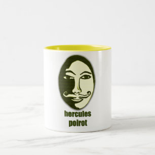 Herkules Poirot Zweifarbige Tasse