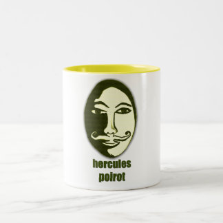 Herkules Poirot Zweifarbige Tasse