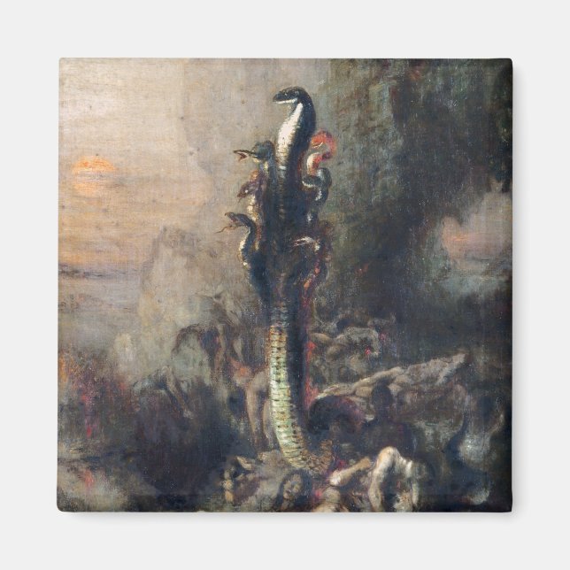 Herkules und die Lernaean Hydra Magnet (Vorne)
