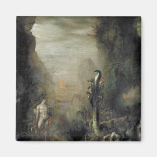 Herkules und die Lernaean Hydra Magnet