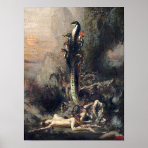Herkules und die Lernaean Hydra Poster