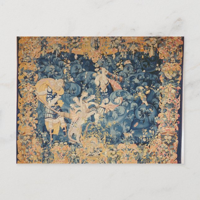 Herkules und die Lernaean Hydra Postkarte (Vorderseite)