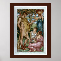 Herkules und die Nymphen