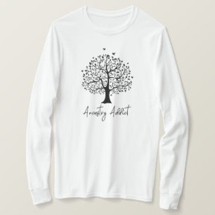 Herkunft Addict Family Tree T-Shirt