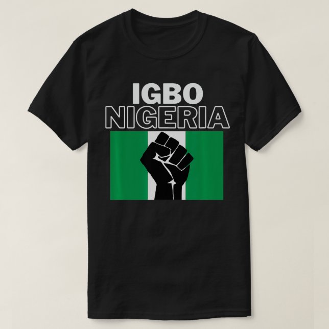 Herkunft Igbo Nigeria T-Shirt (Design vorne)