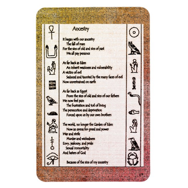 Herkunft Magnet (Vertikal)