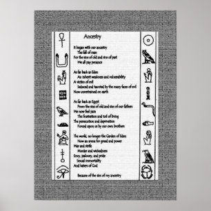 Herkunft Poster