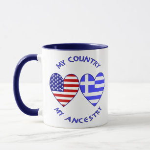 Herkunft USA/Griechenland Tasse