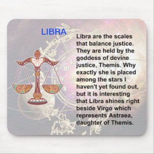 Herkunft von Libra Mousepad