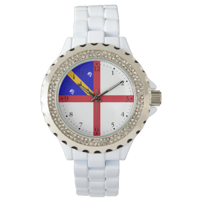 Herm Flag Armbanduhr (Vorderseite)