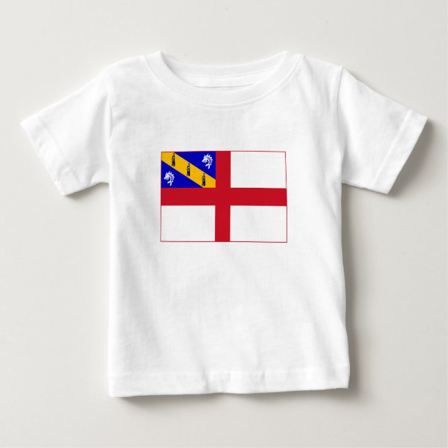 Herm Flag Baby T-shirt (Vorderseite)