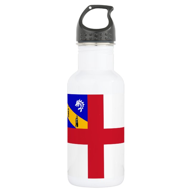 Herm Flag Edelstahlflasche (Vorderseite)