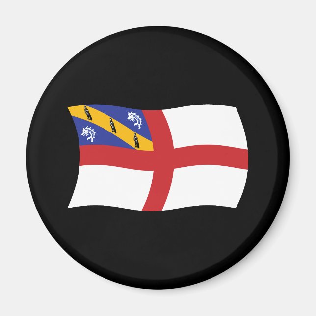 Herm-Flag-Magnet Magnet (Vorne)