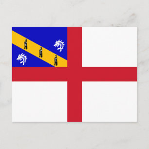 Herm Flag Postkarte