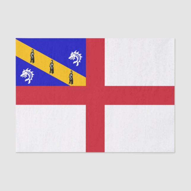 Herm Flag Seidenpapier (Vorderseite)
