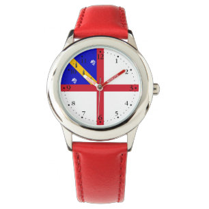 Herm-Flagge Armbanduhr