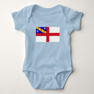 Herm-Flagge Baby Strampler