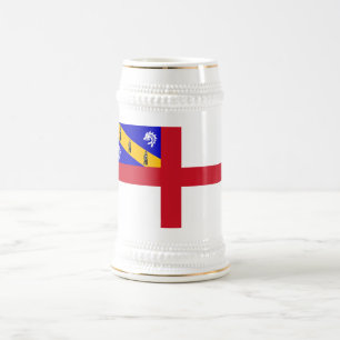 Herm-Flagge Bierglas