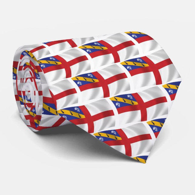 Herm Flagge Krawatte (Gerollt)
