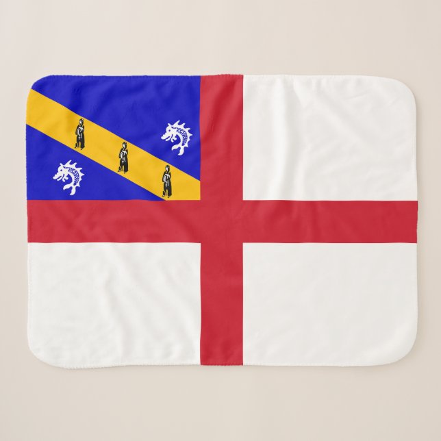 Herm-Flagge Sherpadecke (Vorderseite (Horizontal))
