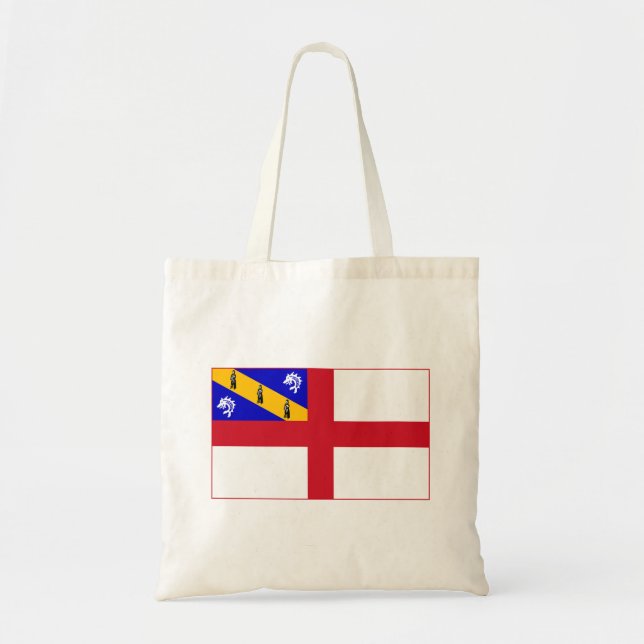 Herm-Flagge Tragetasche (Vorne)
