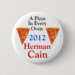 Herman Kain 2012 Button