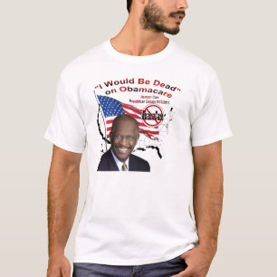 Herman Kain 2012 - Obamanomics verletzt Amerika! T-Shirt