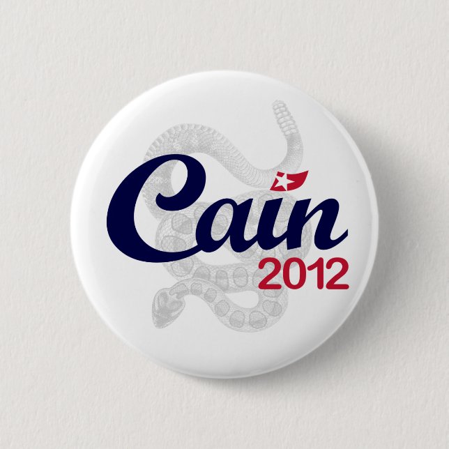 Herman Kain für Präsidenten 2012 "Geist DTOM" Button (Vorderseite)