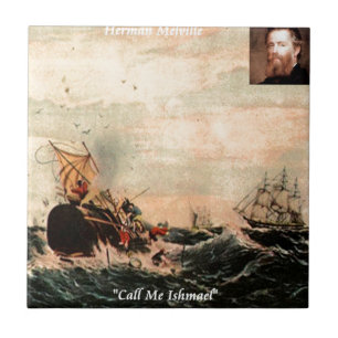 Herman Melville Ruf Mich Ishmael Zitat Fliese