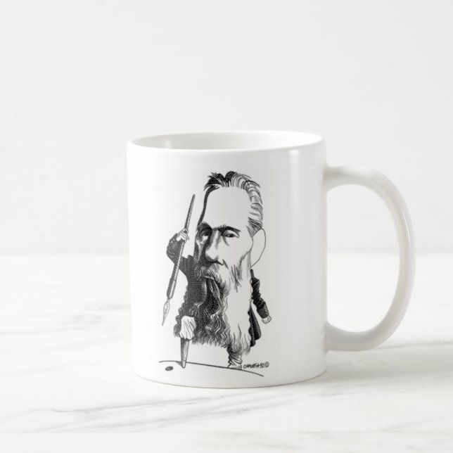 Herman Melville Tasse (Rechts)