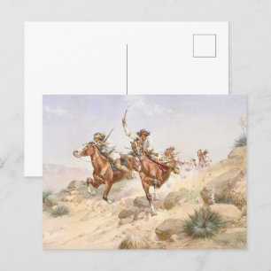 Herman W Hansen Apache Amerikanische Ureinwohner a Postkarte