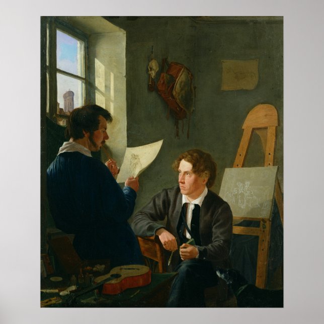Hermann Kauffmann und Georg Haeselich Poster (Vorne)