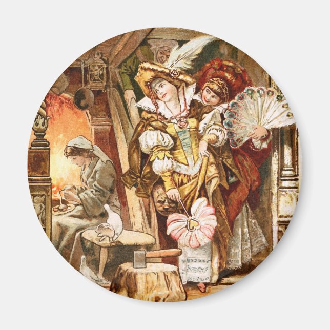 Hermann Vogel - Aschenputtel Magnet (Vorne)