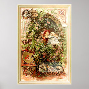 Hermann Vogel - Schlafschönheit Poster