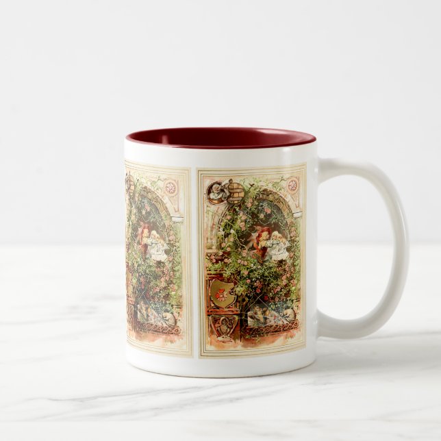 Hermann Vogel - Schneewittchen Zweifarbige Tasse (Rechts)