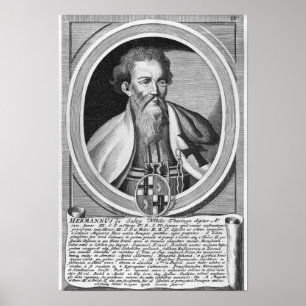 Hermann von Salza Poster