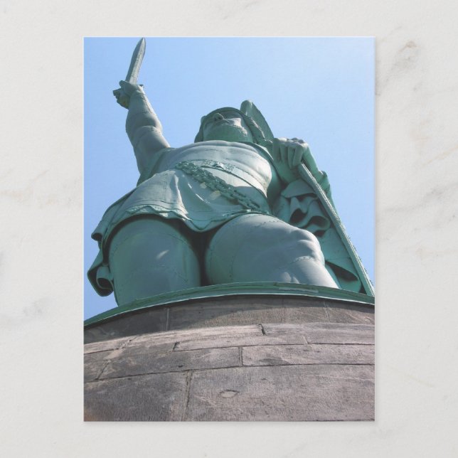 Hermannsdenkmal Postkarte (Vorderseite)