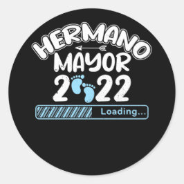Hermano Mayor 2022 Ladung Runder Aufkleber